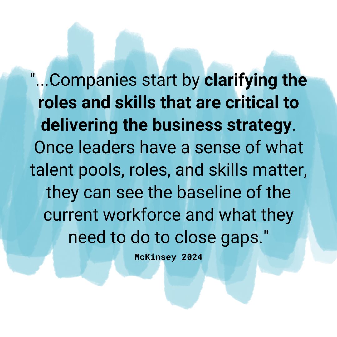 Quote from McKinsey are job roles