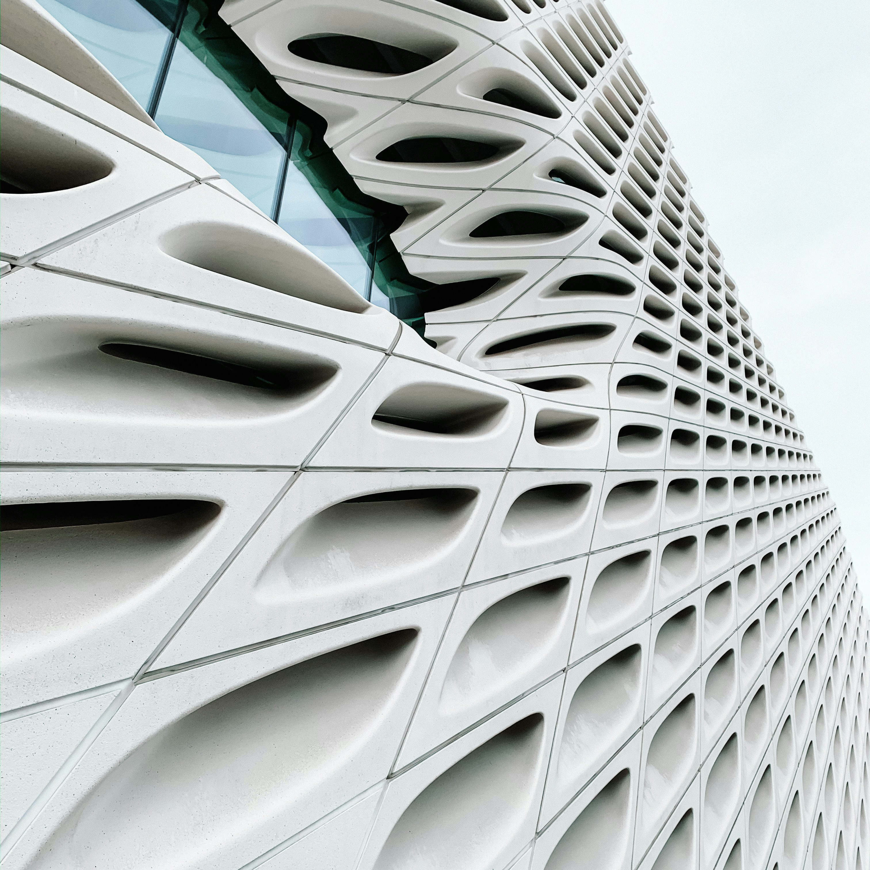 metallic architecture structure white