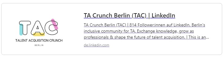 TA Crunch Berlin LinkedIn banner