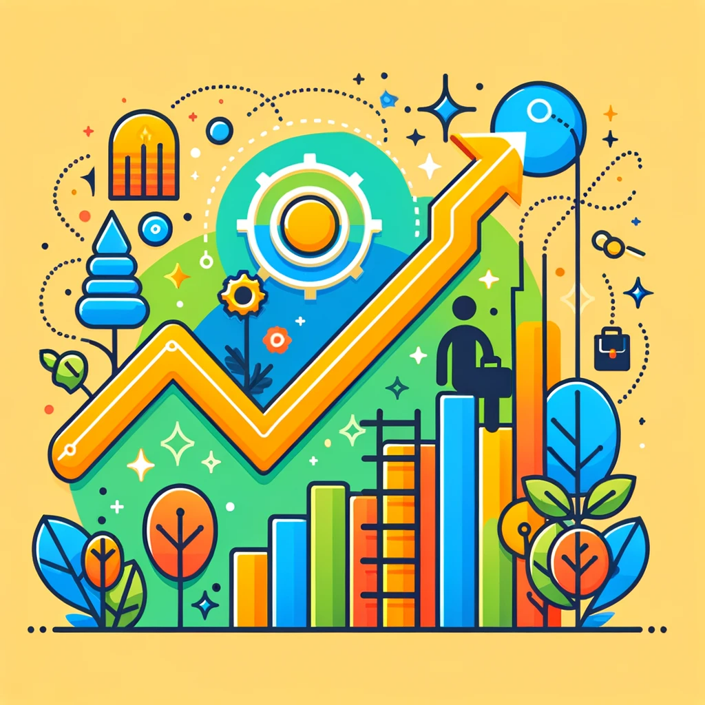 Career Progression Tips for Talent Acquisition - Image generated with DALL-E